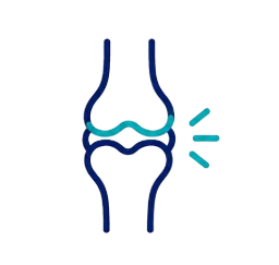 Joint inflammation icon